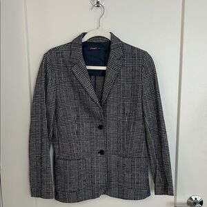 J. McLaughlin Women's Plaid Blazer